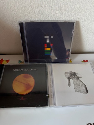 Coldplay CD πακέτο 3 σαν καινούργιο, Parachutes, A Rush of Blood to the Head, X&Y