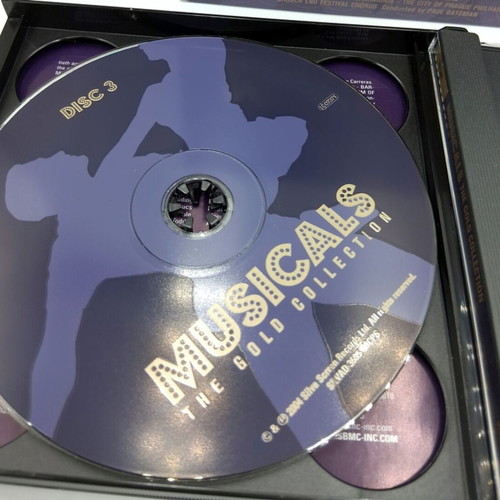 Musicals The Gold Collection 4CDs like new in box set