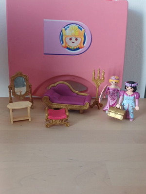Playmobil princess playset with figures and furniture