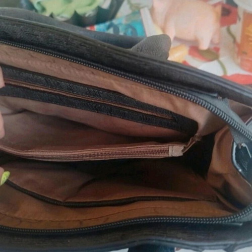 Accessories shoulder bag like new, dark gray anthracite