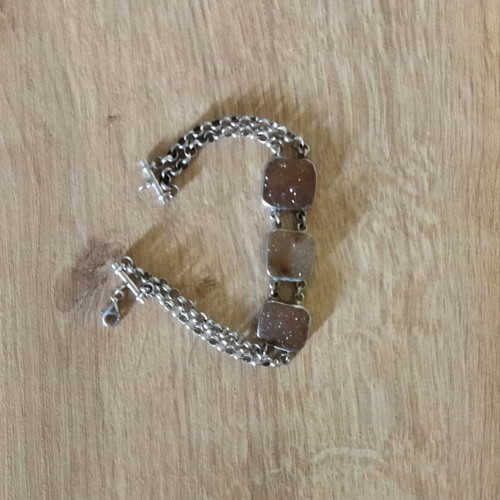 Silver 925 Mom Bracelet new, 18.7g, 19cm