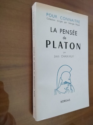 La Pensee de Platon του Jules Chaix-Ruy μεταχειρισμένο