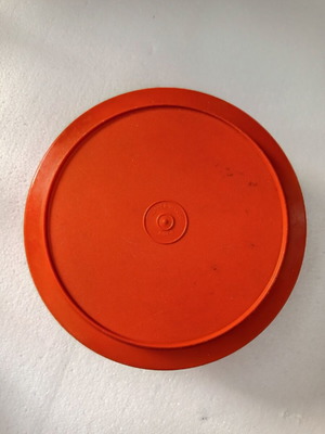 Ταπερ στρογγυλό vintage 70ς Tupperware μεταχειρισμένο