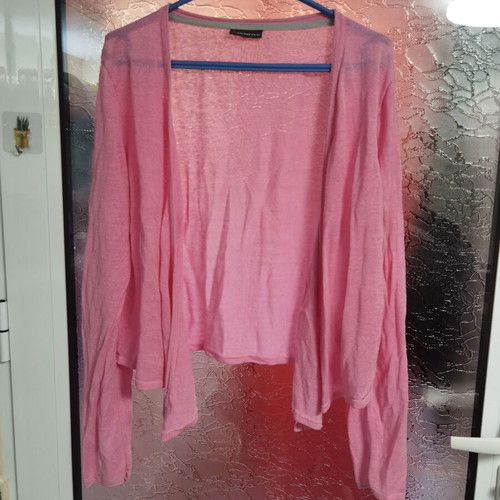 Pink cardigan Street One like new, size S