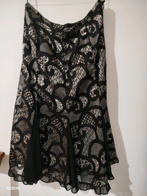 Φούστα midi like new, XL XXL, με μαύρη φόδρα