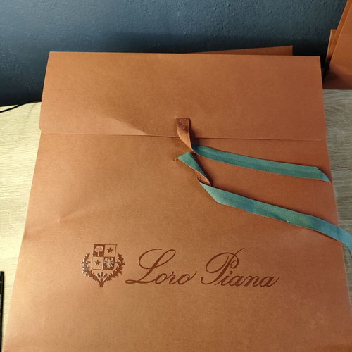 Loro Piana gift packaging envelopes used, set of 3