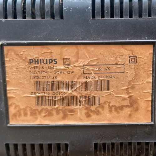 Phillips 14-inch TV used