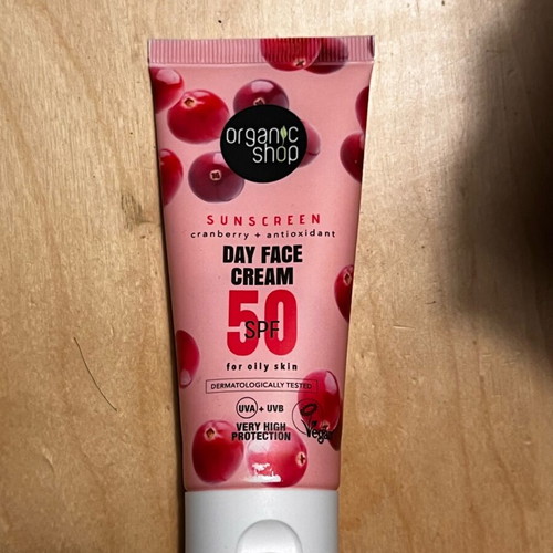 Day Face Cream SPF 50 Organic Shop new 50ml