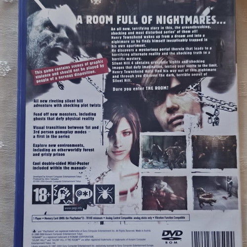 Silent Hill 4: The Room PS2 game
