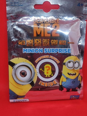 Φιγούρα έκπληξη Despicable me 2 κλειστό φακελάκι καινούργιο