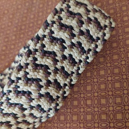 Doca summer elastic belt like new, length 1m, beige and brown