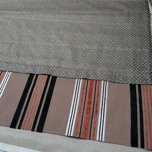 Roman fabric curtain new, display quality