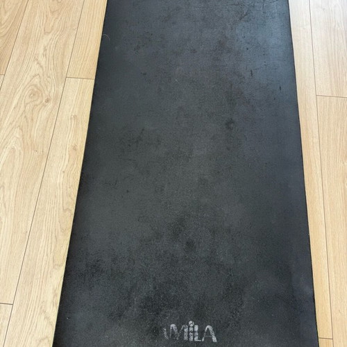 Amila fitness mat used, slightly worn, non-slip