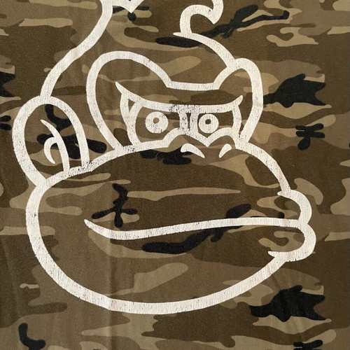 Super Mario vintage Donkey Kong t-shirt used, camo, age 10-11