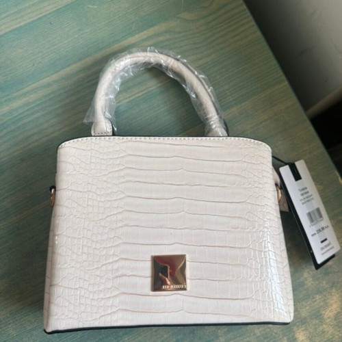 Monnari crossbody and handbag new, beige with pink