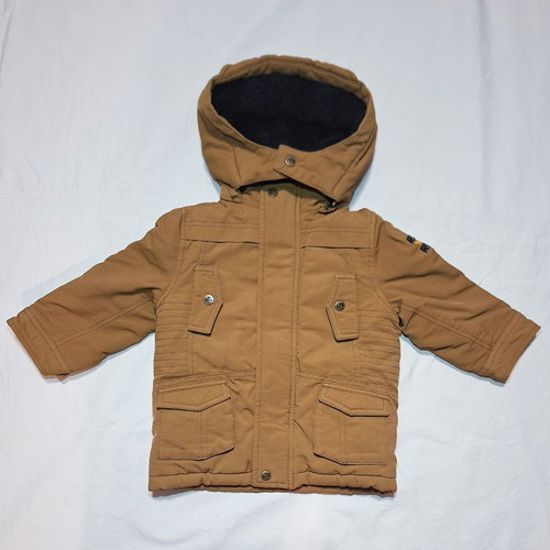 Orchestra toddler jacket 2 years old like new, mustard color, hooded