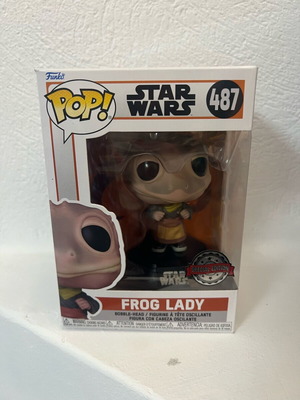 Funko Pop! Frog Lady Star Wars The Mandalorian #487 Special Edition new