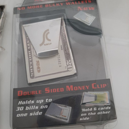 Money Clip Slimclip new, set of 3 pieces