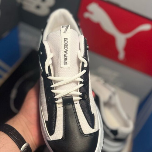 Emporio Armani shoes for men new, casual, black and white