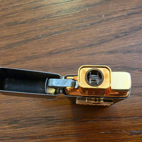Vintage WIN No.7300 Lighter used, Playboy edition, made in Japan