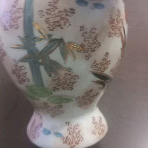 Satsuma vase like new, hand-painted Chinese