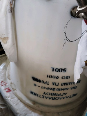Food container tank new, unused