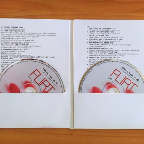 Flirt Various 2CD compilation like new, pop