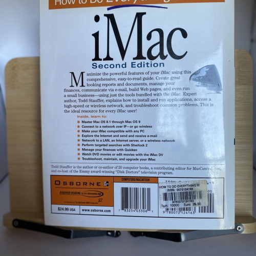 How to Do Everything with Your iMac book like new, English