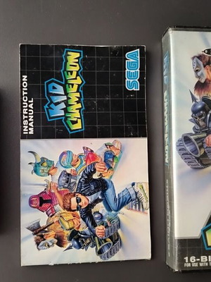 Kid Chameleon Sega Mega Drive παιχνίδι μεταχειρισμένο με ραγισμένη κασέτα