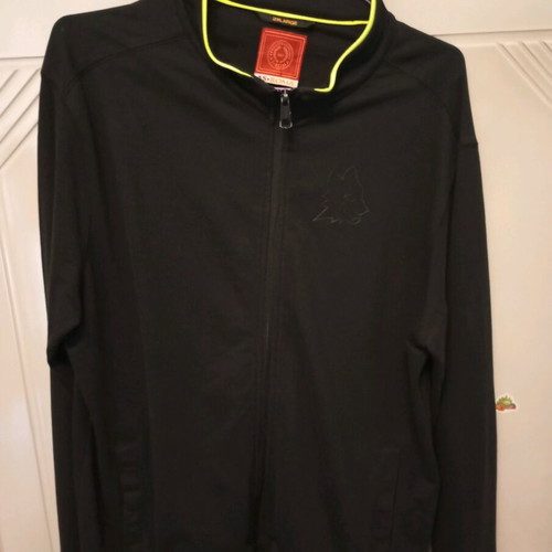 AS Roma jacket XL like new, black, limited edition collectible