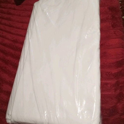 Two white super king duvet covers like new