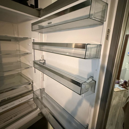 Teka RBF 78720 GBL refrigerator freezer 481lt used, Total NoFrost, black