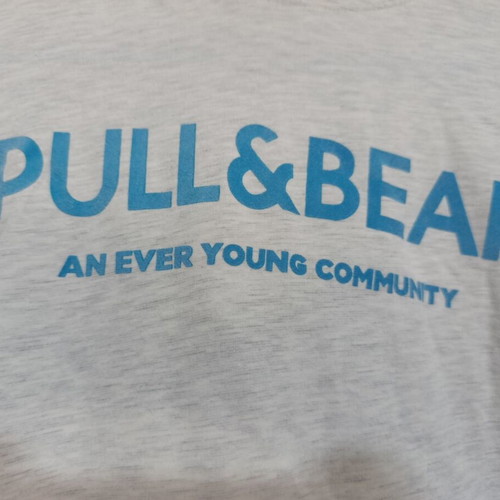 Pull & Bear gray hoodie used, size S