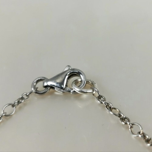 Handmade necklace with authentic Australian South Sea Baroque Pearl and silver 925 chain