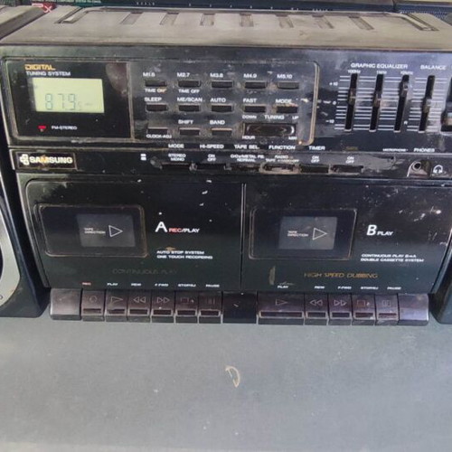 Samsung PD-780L stereo radio cassette boombox used