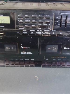 Samsung PD-780L stereo radio cassette boombox used