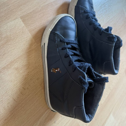Polo Ralph Lauren kids athletic sneakers size 30, like new, dark blue