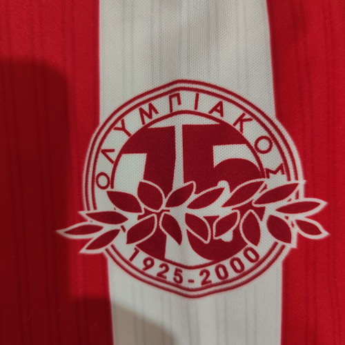 Olympiacos Anniversary Jersey 75 Years used, 2000-2001 Season Medium