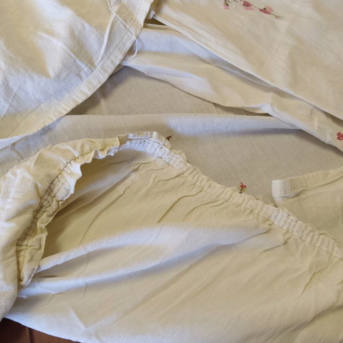 Linen curtains like new, handmade, 200x240 cm each