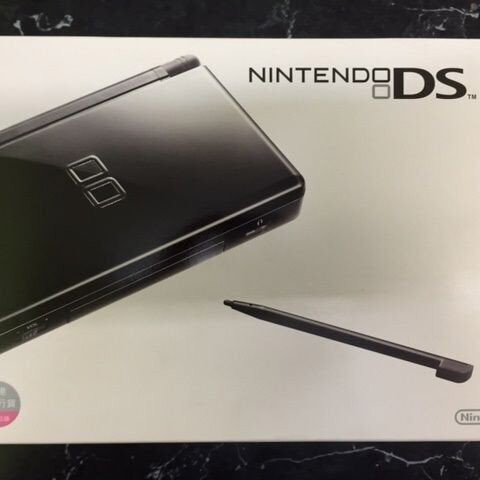 Nintendo DS Lite console black used, boxed