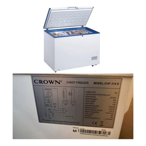 Chest freezer 316 liters