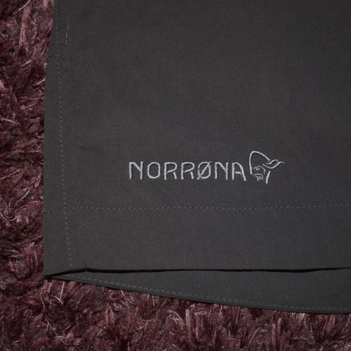 Norrona Bitihorn Lightweight Shorts womens size M like new, gray