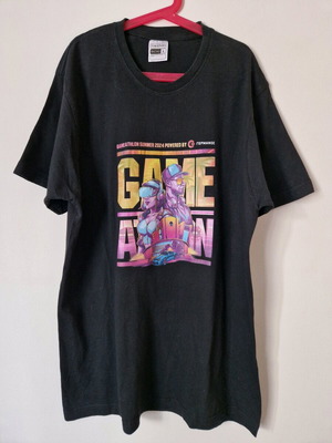 Μπλούζα Gameathlon unisex Large καινούργια, μαύρη