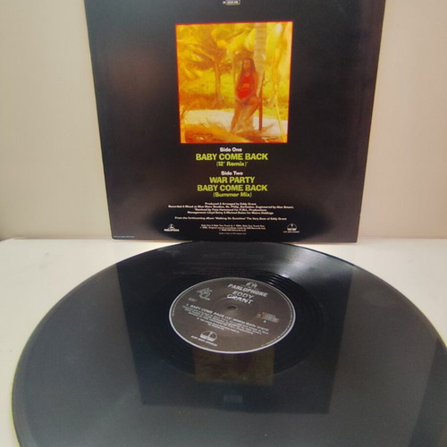 Eddy Grant Baby Come Back 12" vinyl maxi-single near mint, reggae