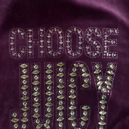 Juicy Couture velour tracksuit purple like new