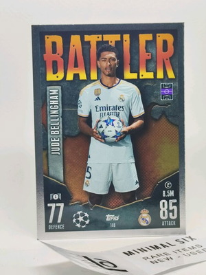 Συλλεκτική κάρτα Topps Match Attax Jude Bellingham - Battler σαν καινούργιο