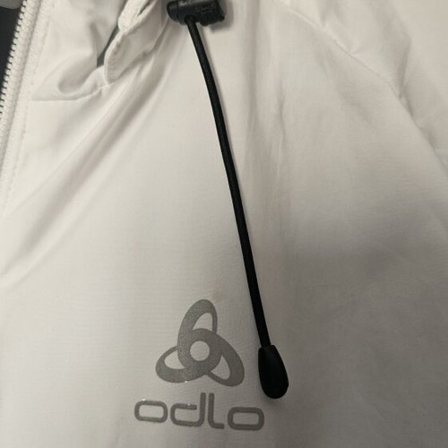 Odlo Irbis Element X-Warm women's jacket like new, size M, white and grey