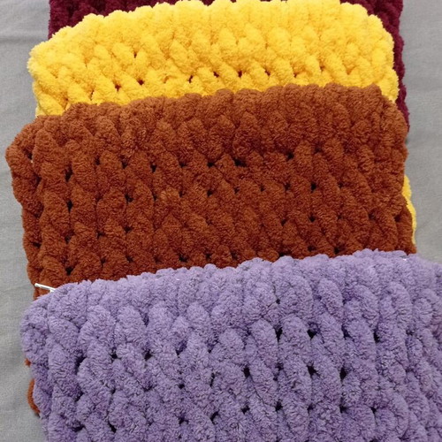 Handmade Puffy Alize Cosmetic Bag Hypoallergenic