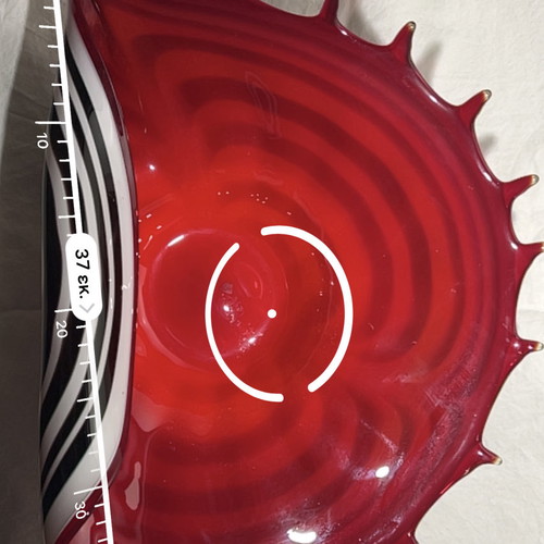 Glass table decor like new