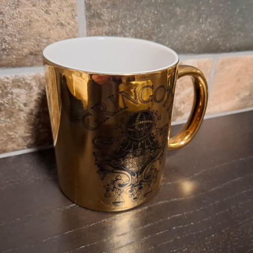 Harry Potter Gringotts Gold Metallic Mug σαν καινούργιο